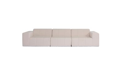 blinde design connect modular 3 sofa modular sofas canvas front view