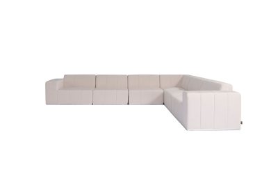 blinde design connect modular 6 l sectional sofa in canvas