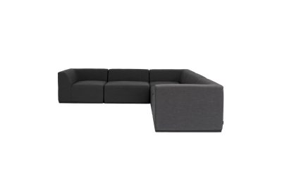 blinde design relax modular 5 l sectional sofa modular in sooty