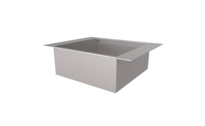 EcoSmart BK5 Top Tray in stainless steel